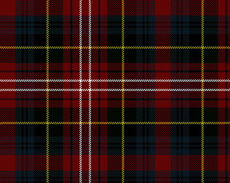 Caledonia Modern Tartan 11oz Cloth | Scottish Shop