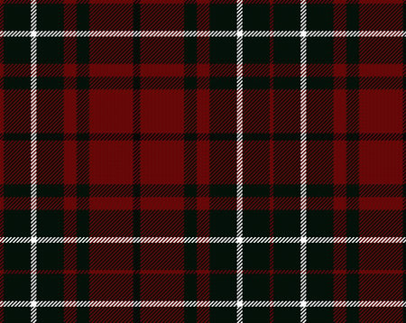 Cumin Red Modern Tartan 11oz Cloth | Scottish Shop