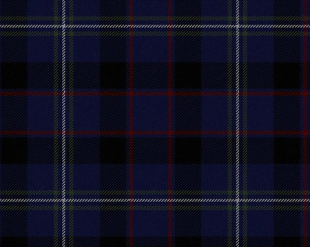 Fitzgerald Blue Tartan 11oz Cloth | Scottish Shop