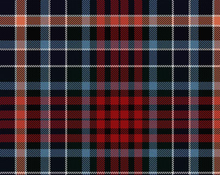 Gordon Red Modern Tartan 11oz Cloth | Scottish Shop