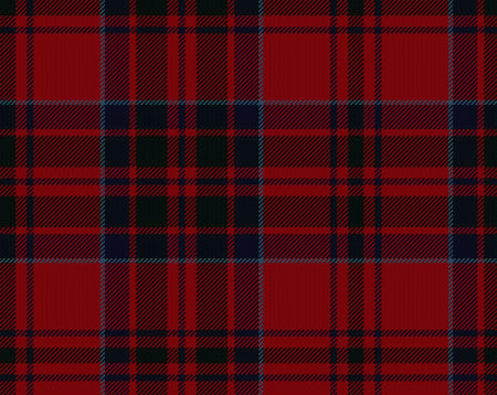 MacDonald Keppoch Modern Tartan 11oz Cloth | Scottish Shop