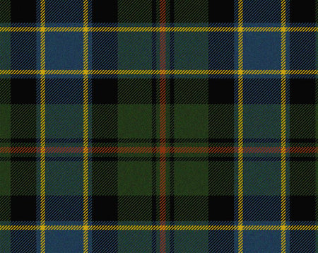 Ogilvie Hunting Ancient Tartan 11oz Cloth | Scottish Shop
