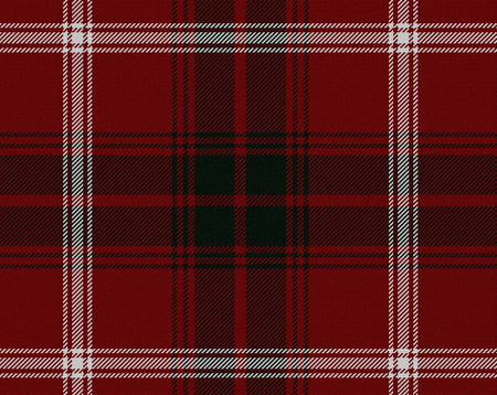 Rothesay Red Modern Tartan 11oz Cloth | Scottish Shop