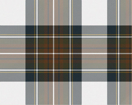 Stewart Blue Muted Tartan 11oz Cloth | Scottish Shop