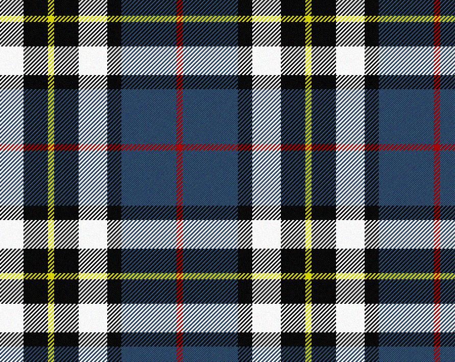 Thomson Blue Modern Tartan 11oz Cloth | Scottish Shop