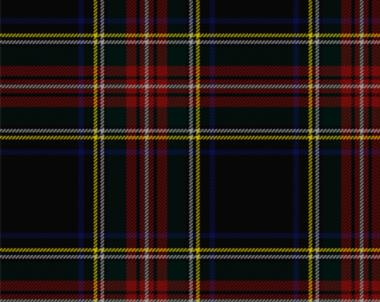 Stewart Black Modern Tartan Childs Bow Tie | Scottish Shop