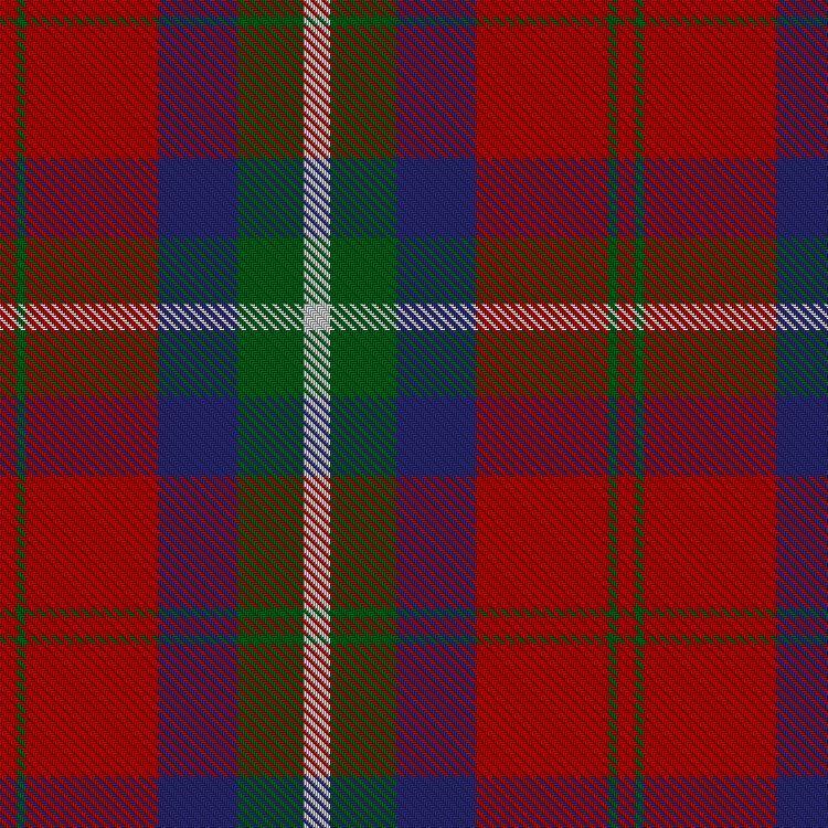 Ruthven Modern Tartan Scarf | Scottish Shop