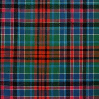 Gordon Red Ancient Ladies Tartan Shawl | Scottish Shop
