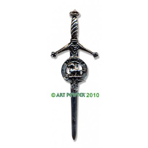 Bruce Clan Crest Pewter Kilt Pin | Scottish Shop