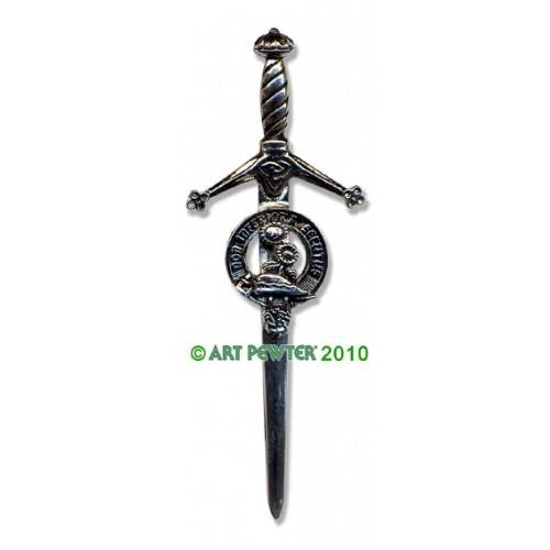 Buchan Clan Crest Pewter Kilt Pin | Scottish Shop