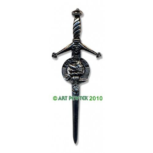 Campbell Clan Crest Pewter Kilt Pin | Scottish Shop