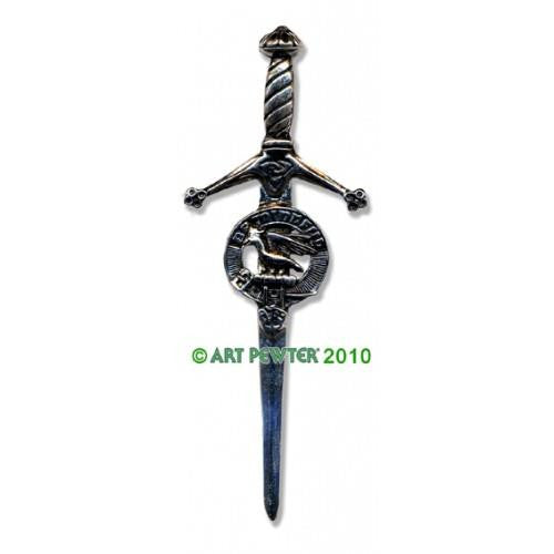Campbell Clan Crest Pewter Kilt Pin | Scottish Shop