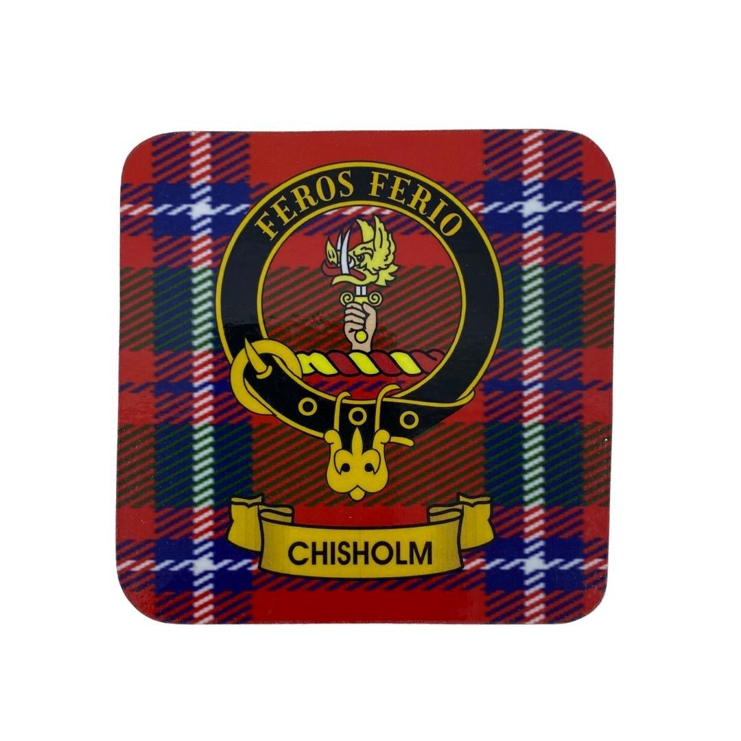 Chisholm crest coaster
