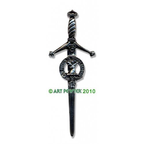 Crawford Clan Crest Pewter Kilt Pin | Scottish Shop