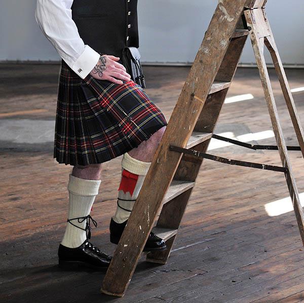 Lindsay clan cheap tartan kilt