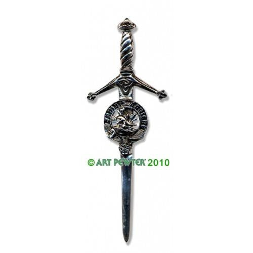 Douglas Clan Crest Pewter Kilt Pin | Scottish Shop