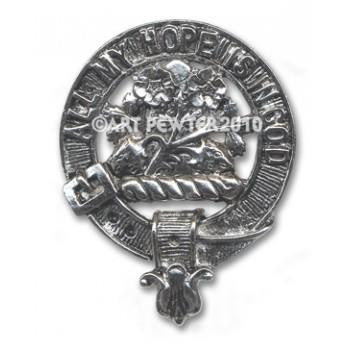 Fraser Clan Crest Badge/Brooch | Scottish Shop
