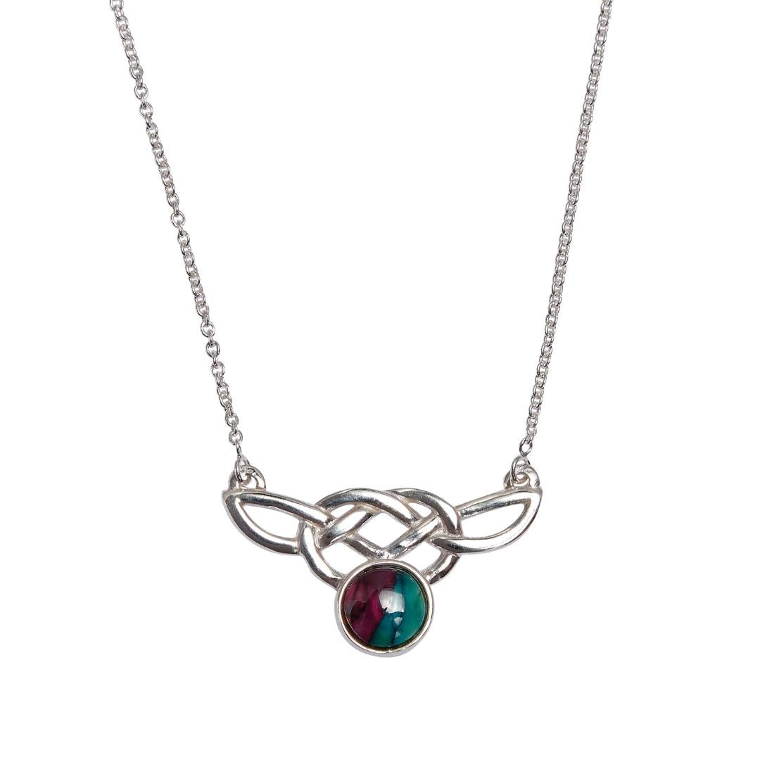 Heathergem Celtic Silver Pendant