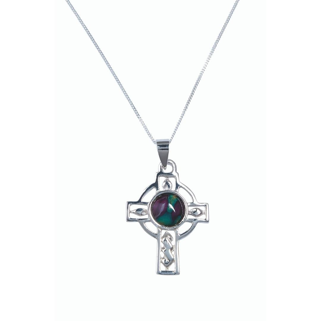 Heathergem Celtic Cross Pendant