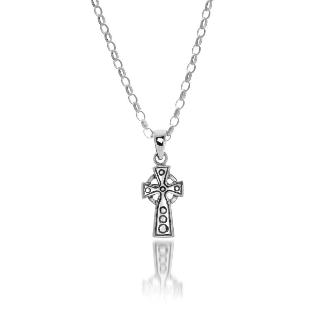 small celtic cross pendant
