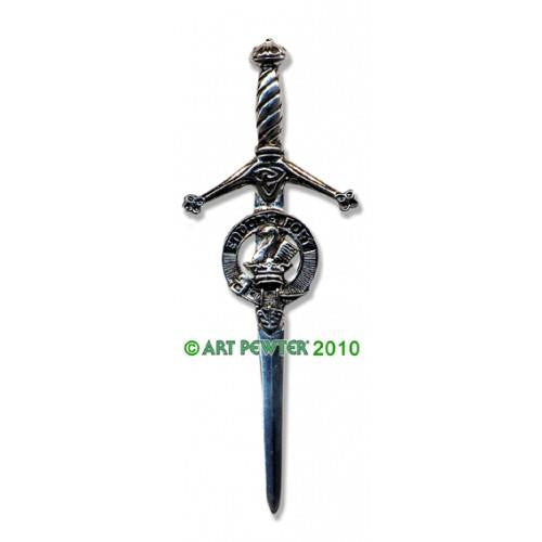 Lindsay Clan Crest Pewter Kilt Pin | Scottish Shop