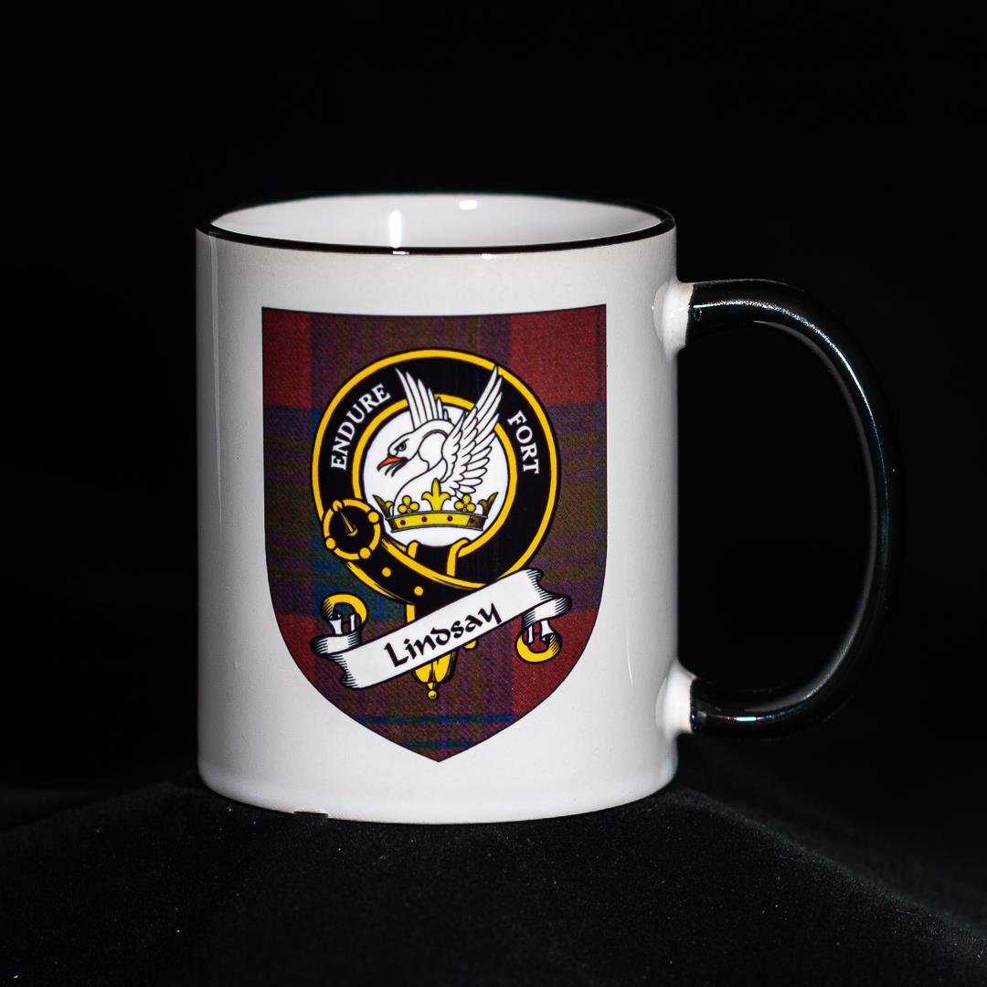 Lindsay Clan Crest Mug