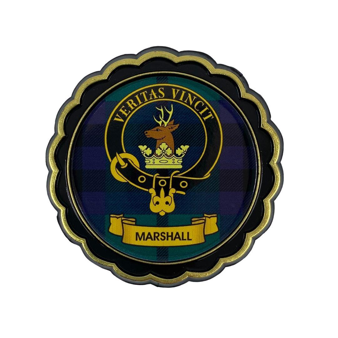 Marshall Clan Magnet | Scottish Shop