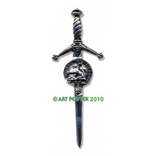MacPherson Clan Crest Pewter Kilt Pin | Scottish Shop