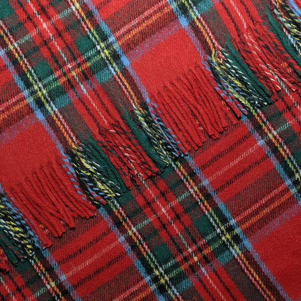 Men's Scottish Royal Stewart Tartan Neck Tie at  Men's