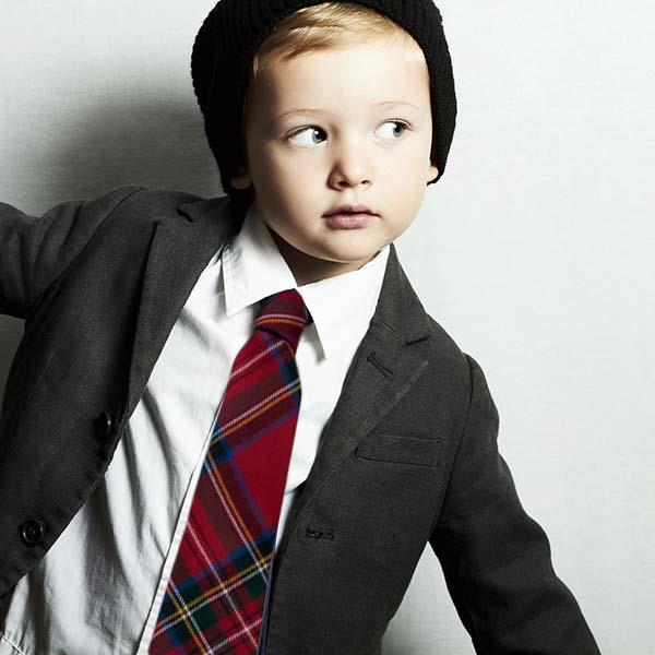 Baird Modern Tartan Child's Neck Tie