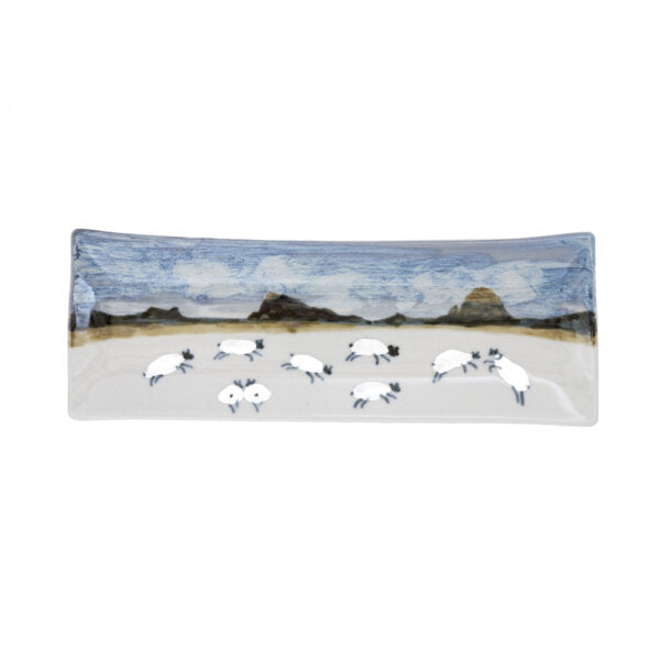 Long  Rectangle Dish | Sheep