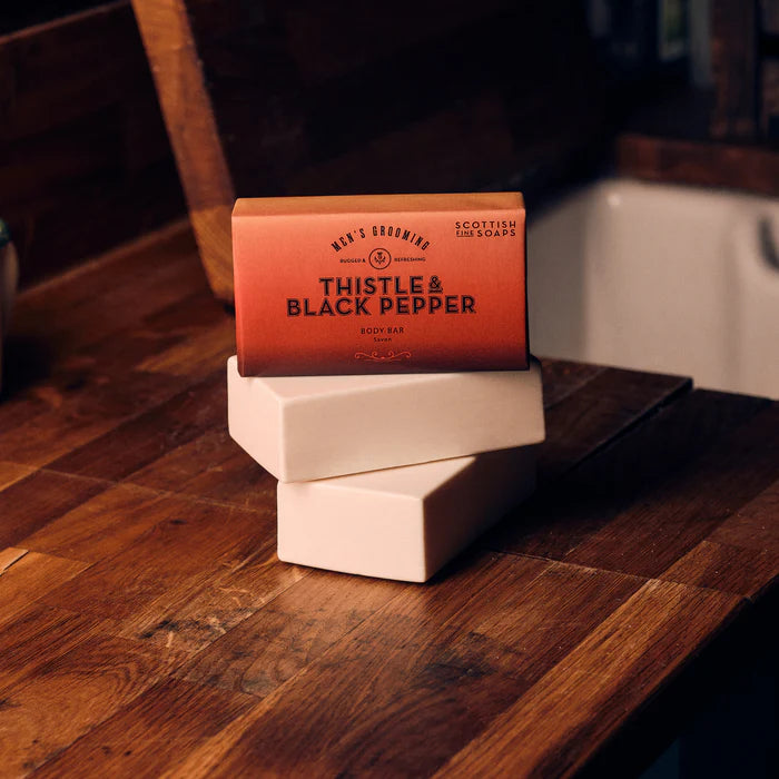 Thistle & Black Pepper Body Bar 220G