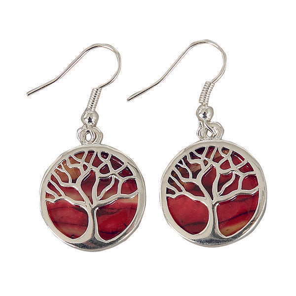 Heathergem Tree Of Life Earrings