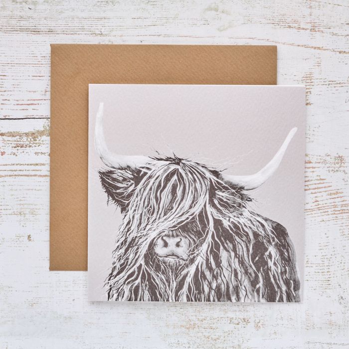 Highland Cow Card (Blank)