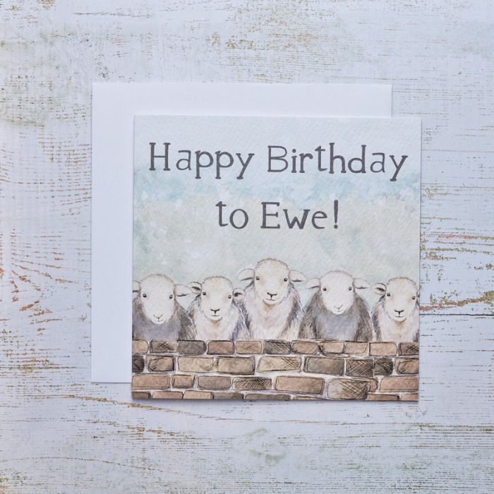 Happy Birthday to Ewe Card