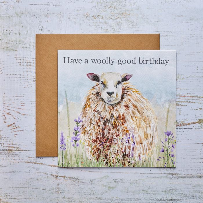 Have A Woolly Good Birthday Card