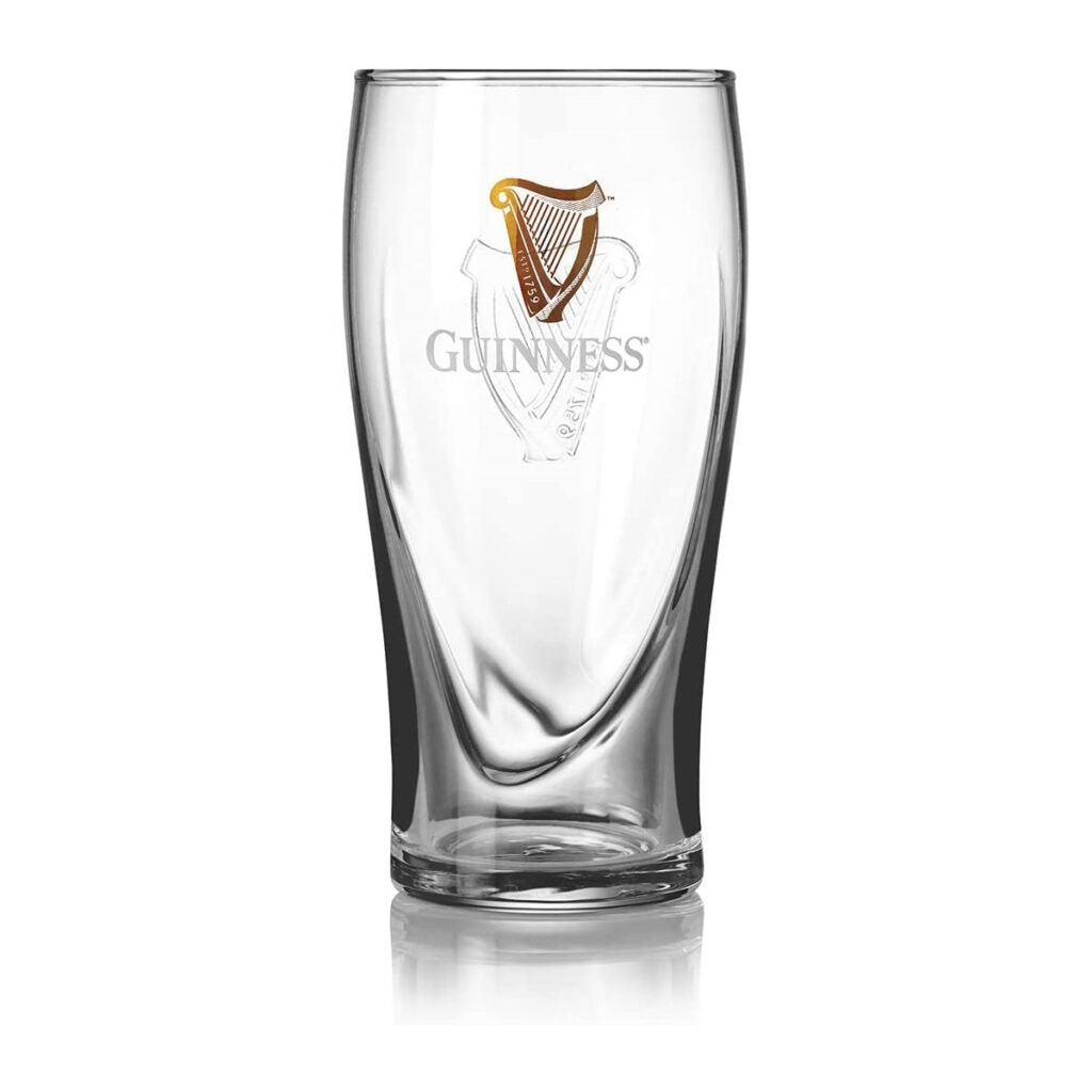 Guinness Embossed Pint Glass