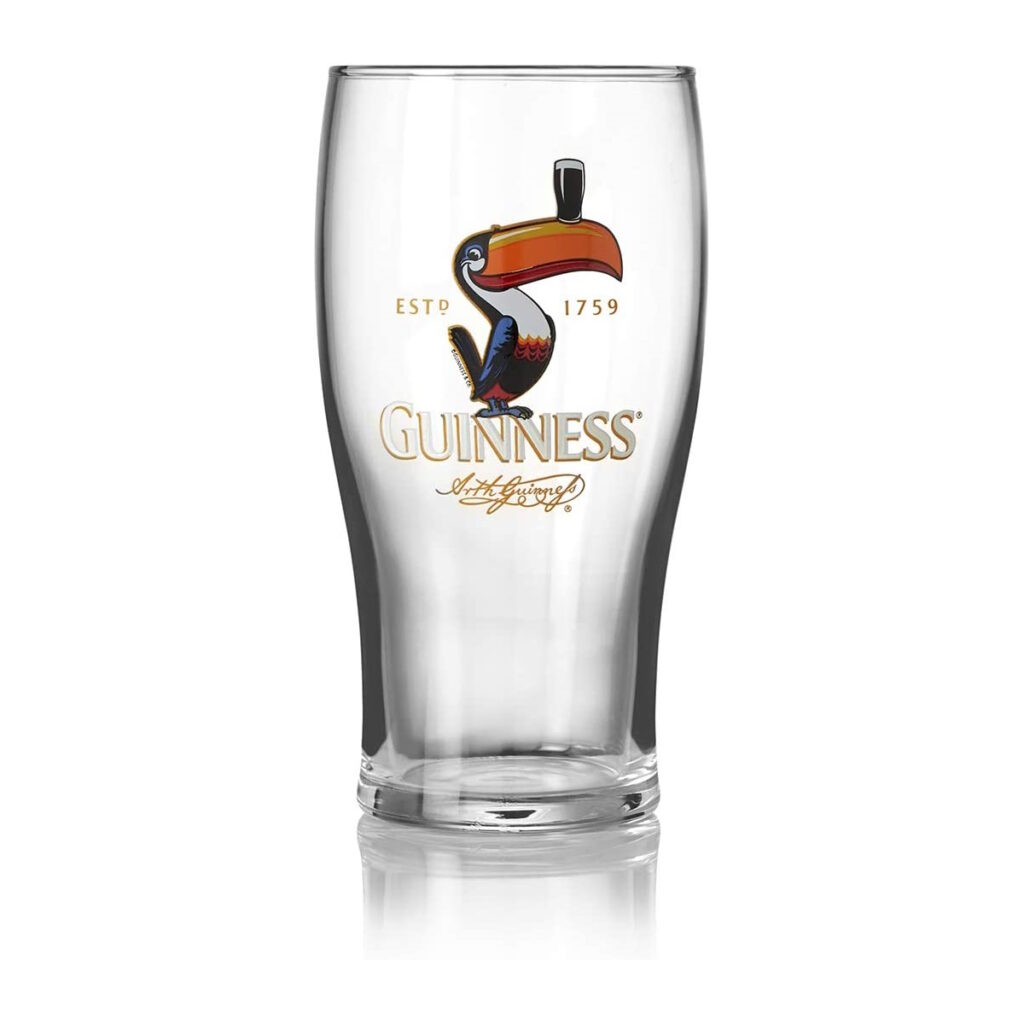 Guinness Toucan Pint Glass