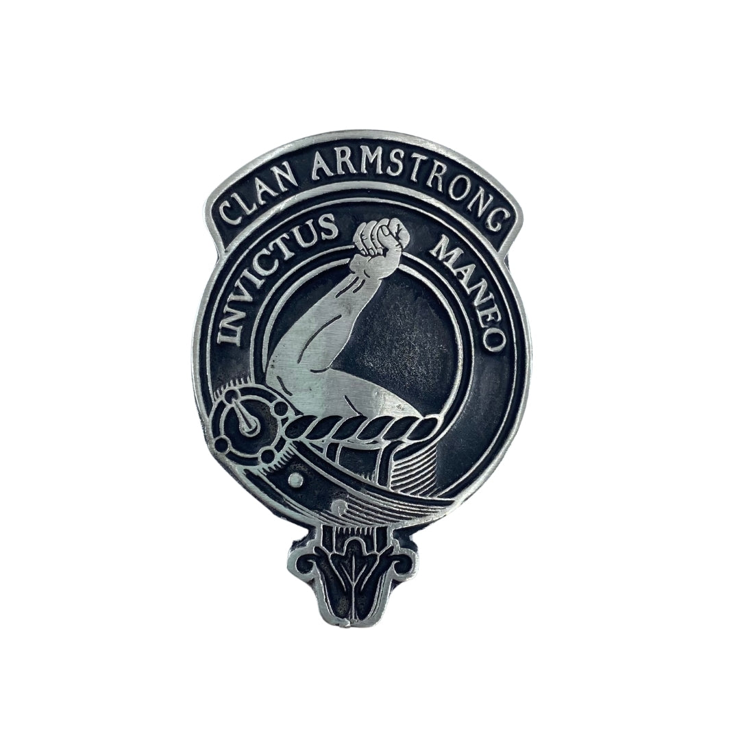 Armstrong Clan crest Beer Glass