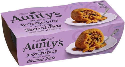 Aunty's spotted Dick Pudding 2pk