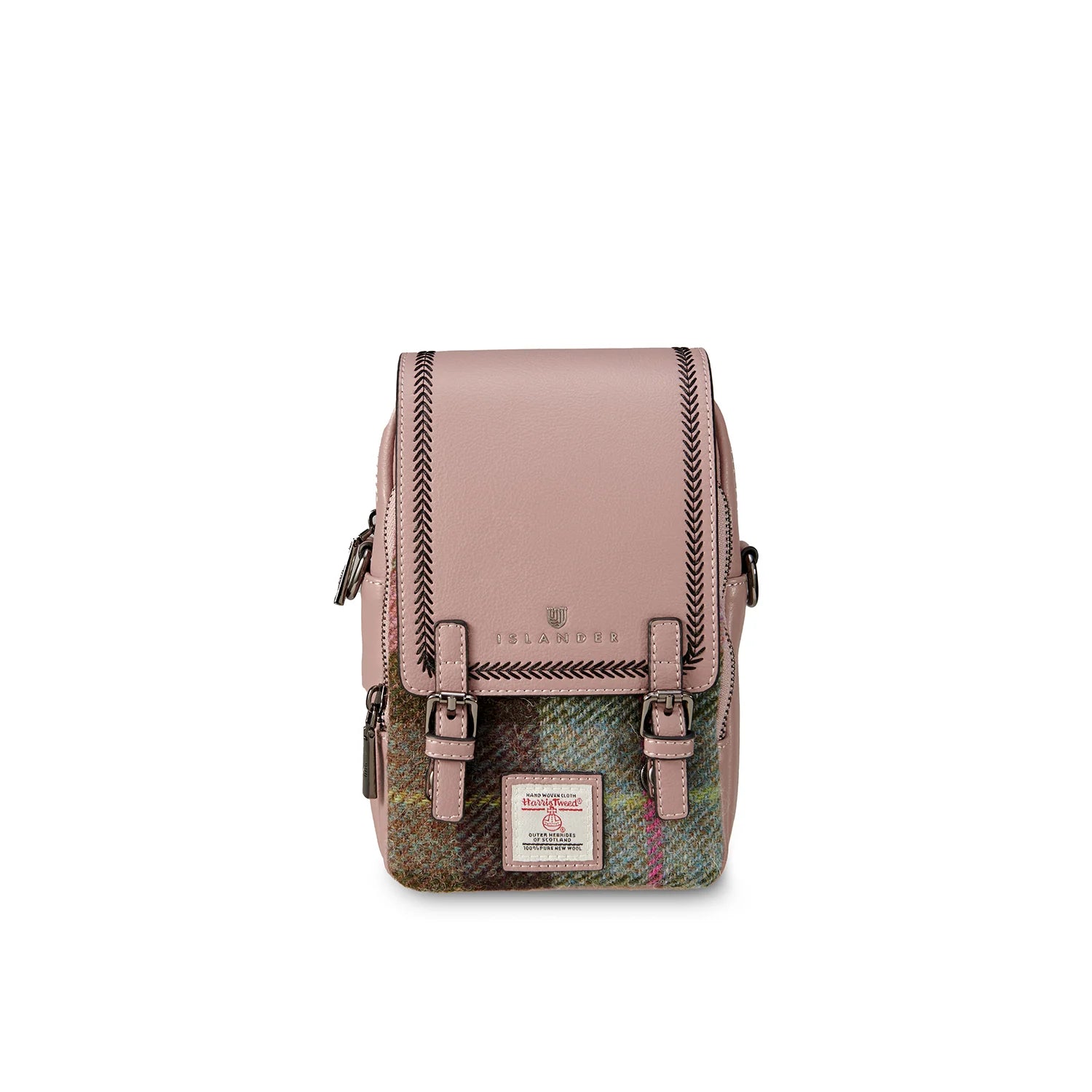 Baby Jura Crossbody Pink and Cream