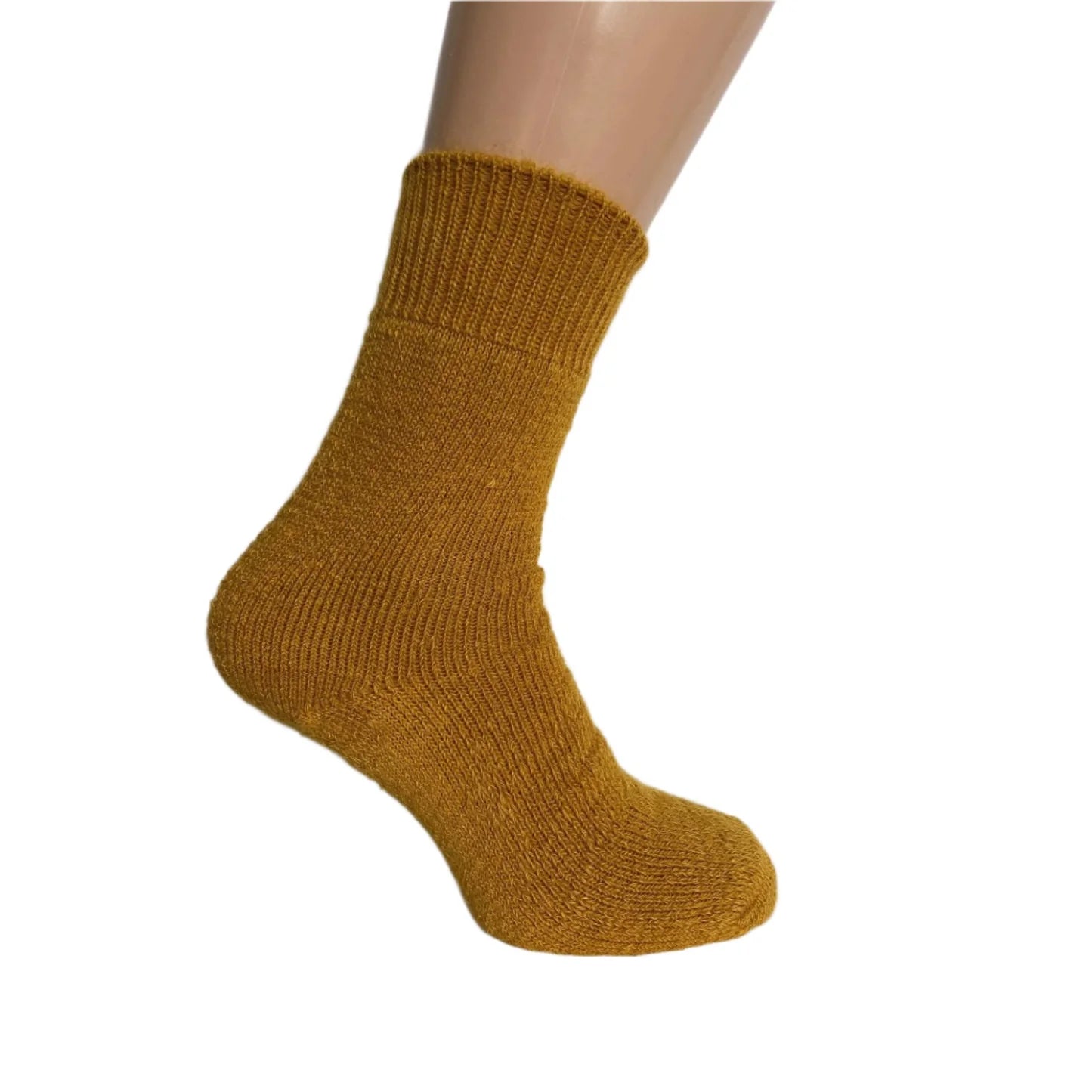 Capricorn Mohair Walking Socks Mustard