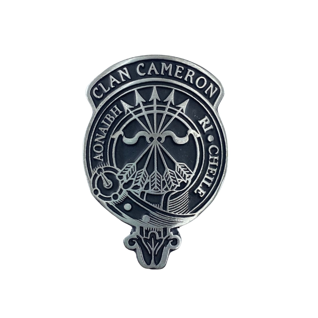 Cameron Clan Crest Beer Glass