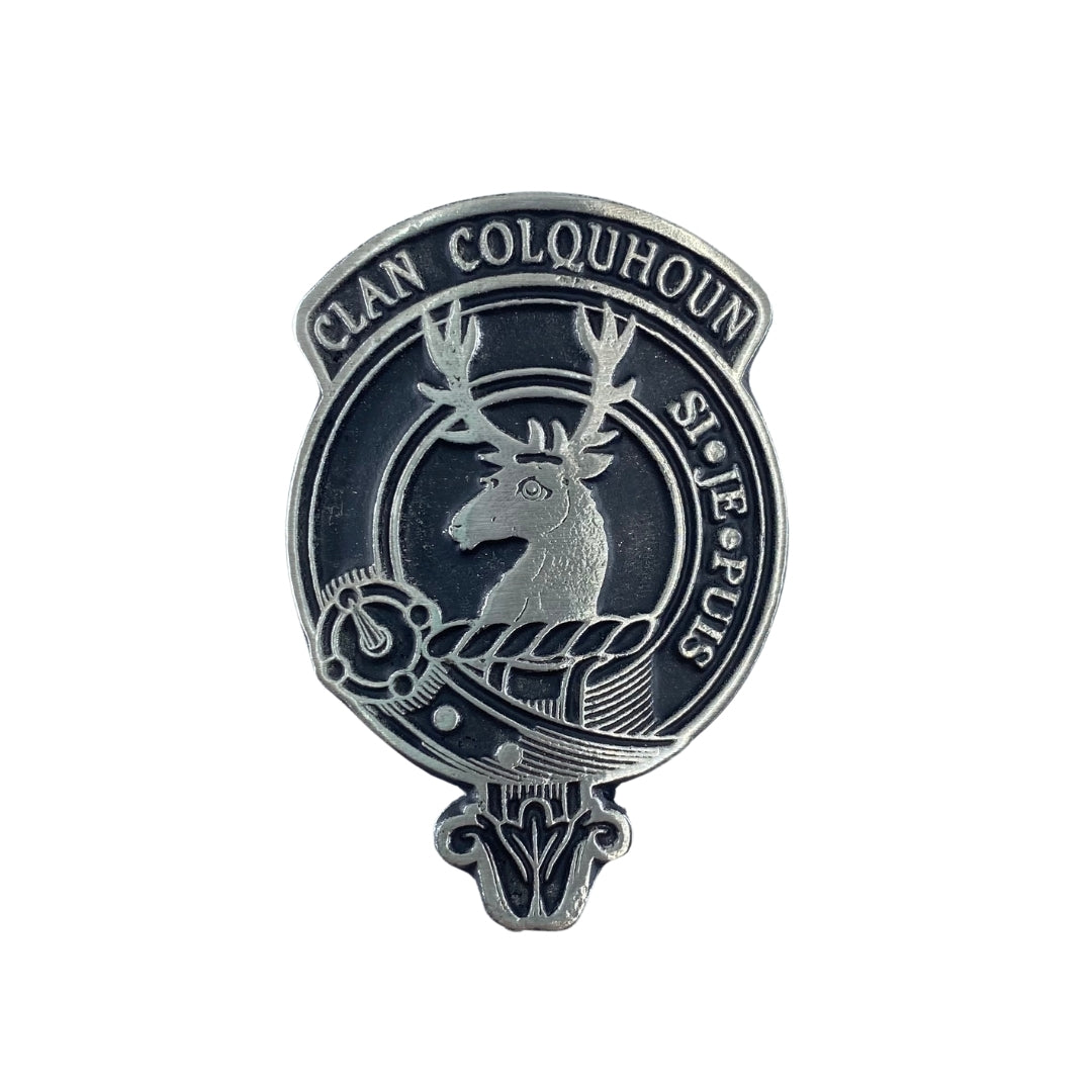 Clan Colquhoun Badge on Glass