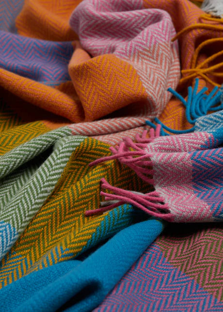 Deel Cashmere and Lambswool Throw