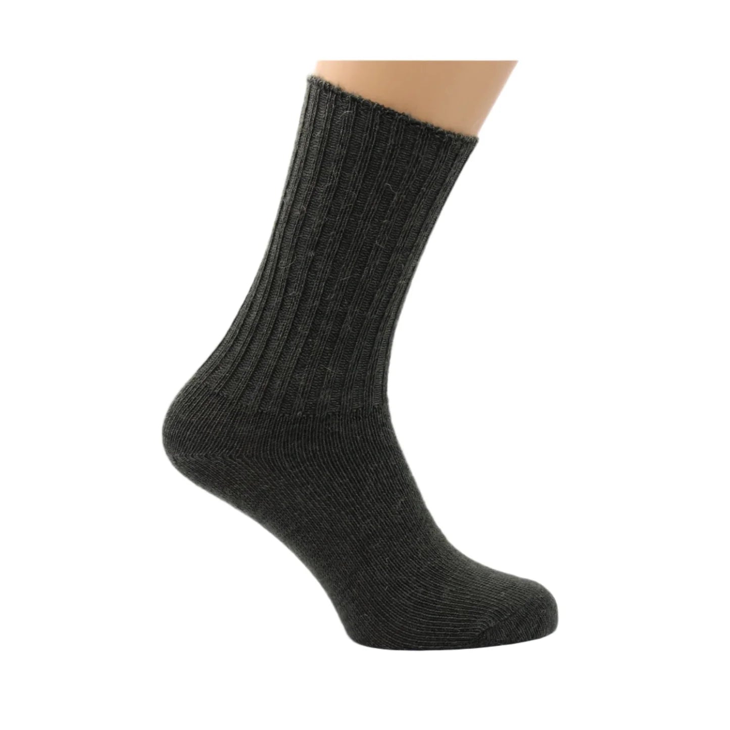 Dunoon Mohair Sock Grey