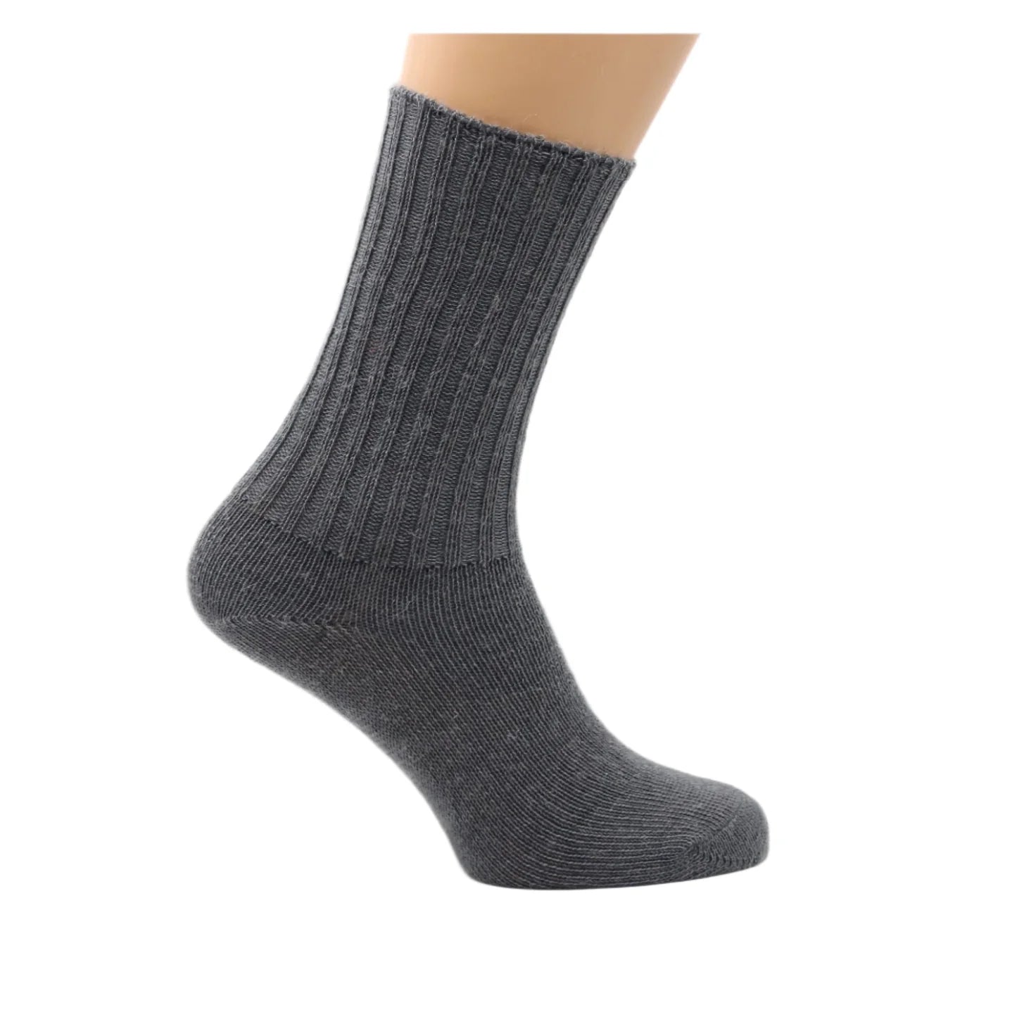 Dunoon Mohair Sock Grey