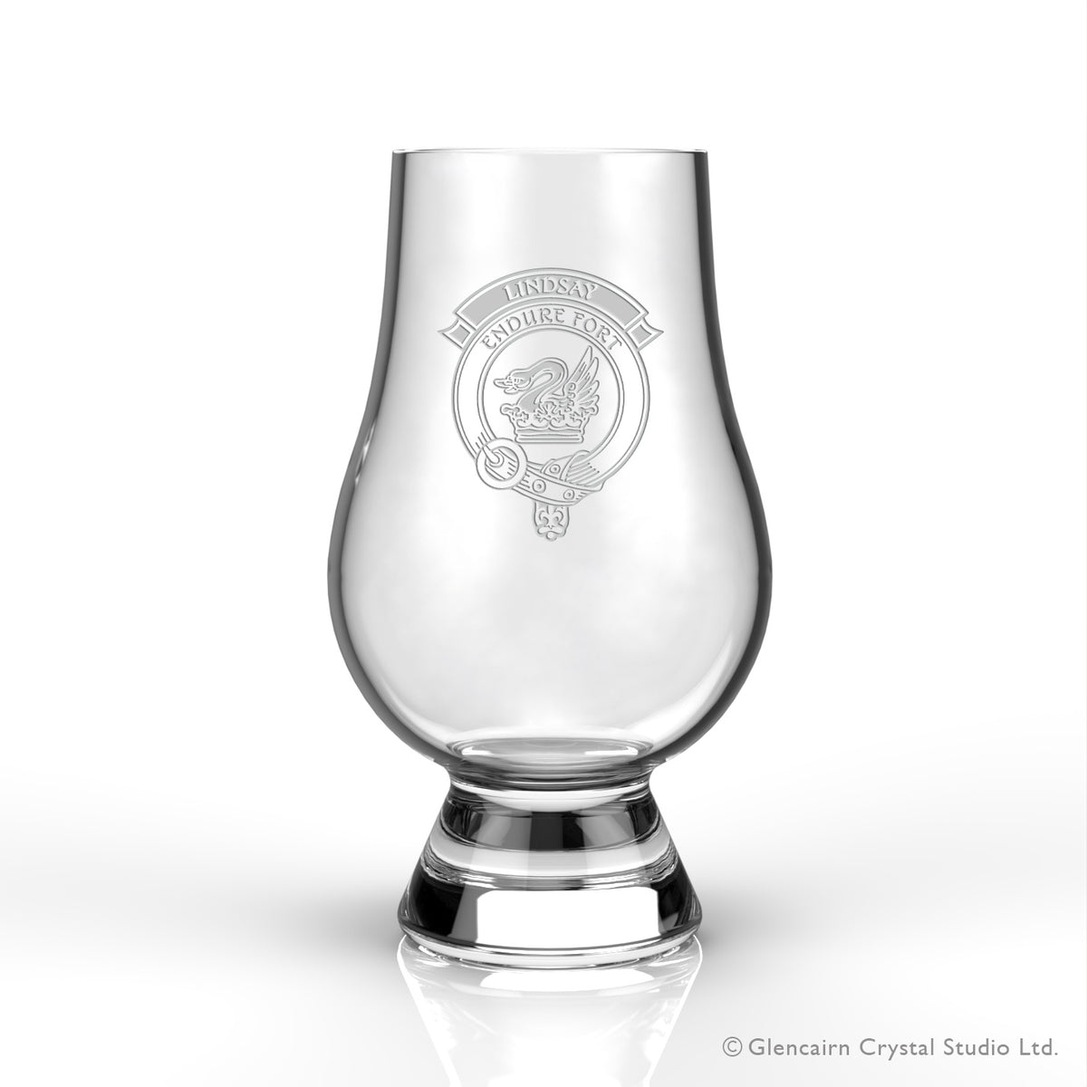 Lindsay Clan Glencairn Whisky Glass | Scottish Shop