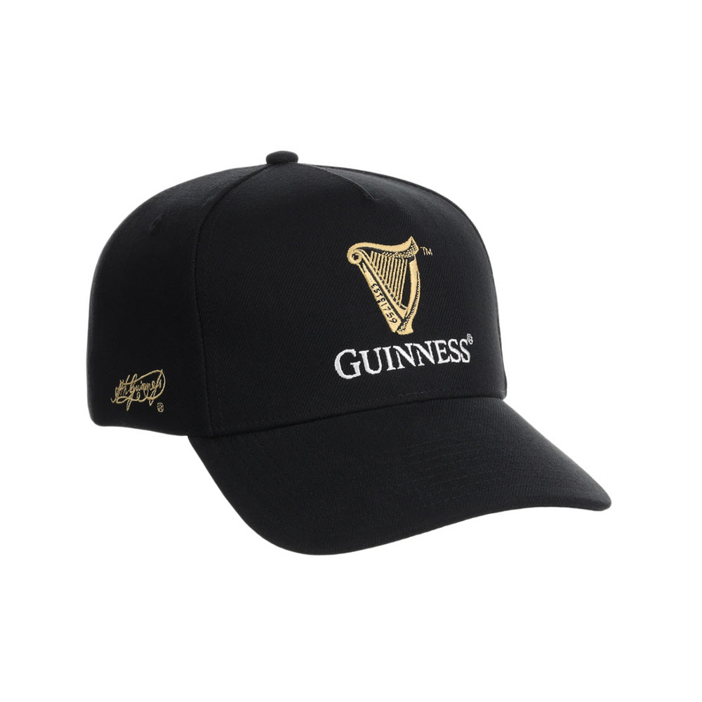 Guinness Black Harp Snapback Baseball Hat