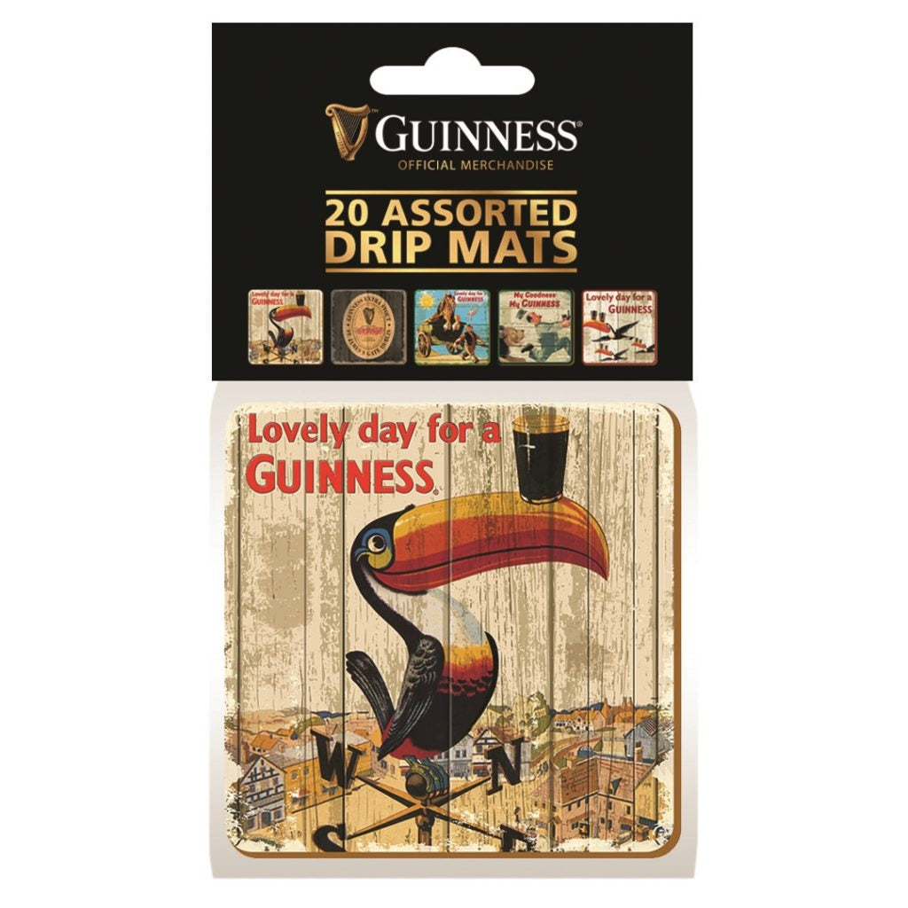 Guinness 20 Assorted Beer Mats
